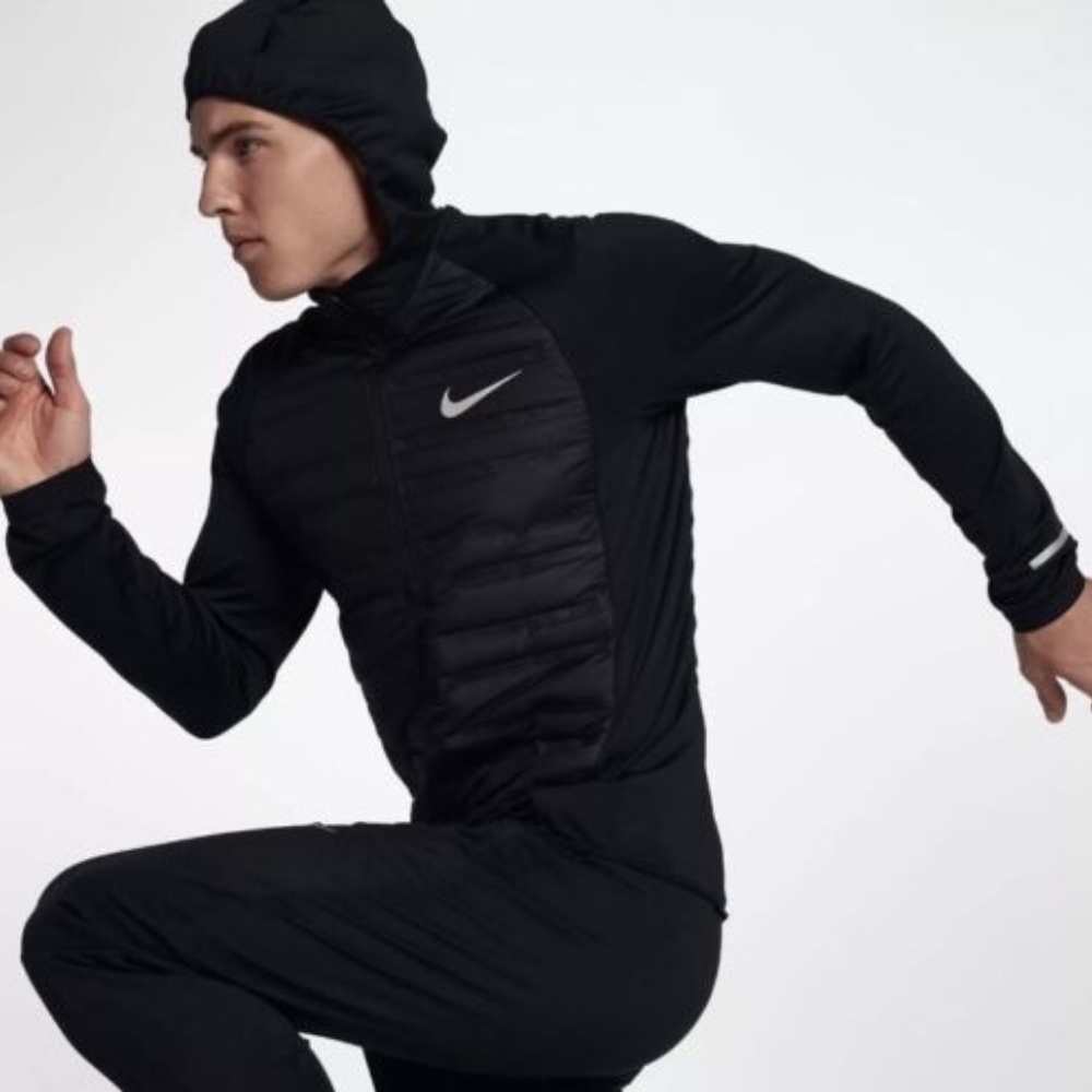 Nike AeroLoft Men's Long-Sleeve Running Top - Picture 4 of 8